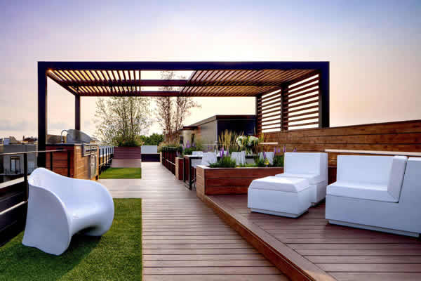 青岛庭院设计分享屋顶花园小问题处理方法