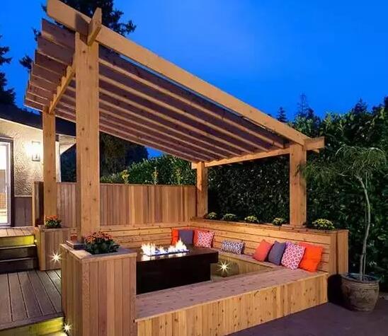 济南庭院设计木材质在花园设计中有哪些具体应用