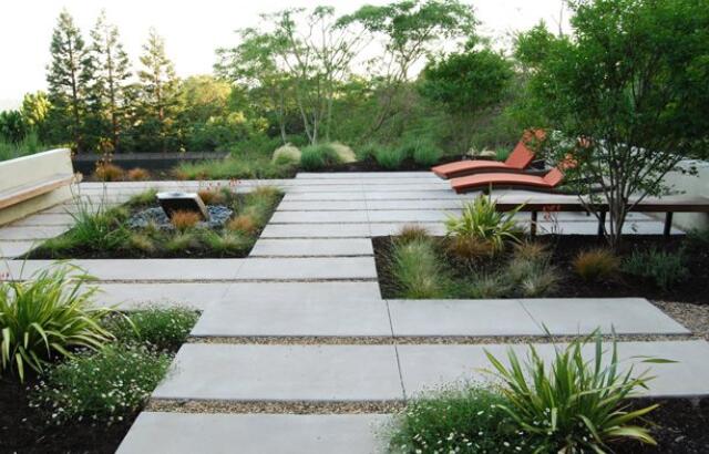 济南庭院设计温暖的现代花园如何进行设计