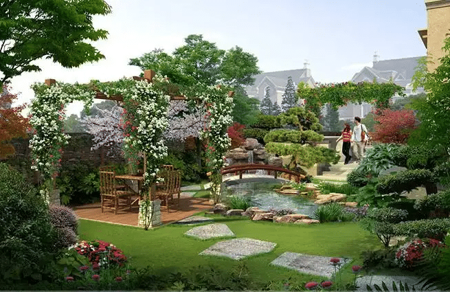 青岛花园景观设计