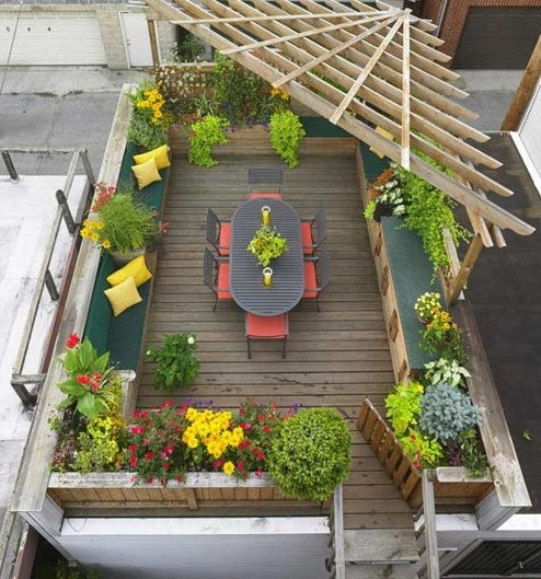 青岛屋顶花园设计